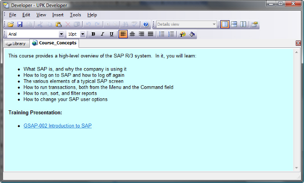 Oracle User Productivity Kit 3.5 using-web-pages-upk-35-img-6