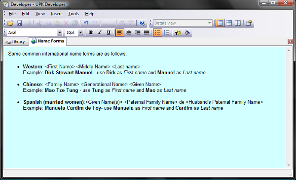Oracle User Productivity Kit 3.5 using-web-pages-upk-35-img-14