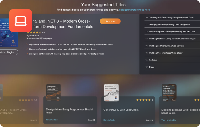 Personalized Dashboard